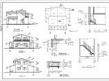 某地二层双拼简单小别墅建筑设计图图片1