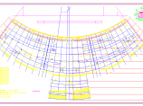 【洛阳】体育场A区一~五层平面图分解建筑施工图设计图图片1