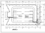 学校操场2层建筑电气施工设计图纸（休息室 卫生间）图片1