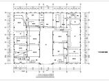 某地砖混结构二层办公楼水电施工图(带详细配电系统图)图片1