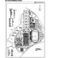 某地区330亩高中新建校园总平面规划图图片1
