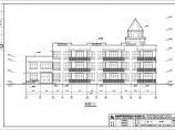 安徽某3层框架结构幼儿园建筑设计施工图图片1