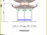 某地大型双层六角亭的建筑设计施工图图片1