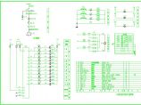 某工厂路电容补偿柜设计CAD原理图图片1