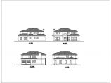 某地区独栋二层别墅建筑设计施工图图片1