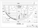 茶县文化广场景观设计施工说明图纸图片1