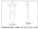 多跨高墩连续钢构桥CAD平面布置参考图图片1
