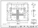 经典四合院建筑结构CAD基础平面布置参考图图片1