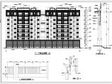 南方某多层住宅楼建筑设计CAD平立面施工图（含详细说明）图片1