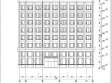 武汉某国际酒店八层员工宿舍楼建筑设计方案图纸图片1