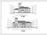 天津地区某小型会所建筑方案设计图图片1
