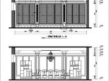 【北京】豪华欧式风格两层别墅室内装修施工图（附SU细部表现）图片1