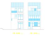 某地住宅户型设计平立面图（共5张）图片1