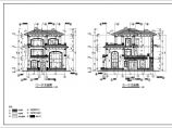 恒大某高档别墅住宅小区独栋别墅建筑设计CAD施工图（标注齐全）图片1