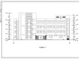 某乡镇医院四层框架结构住院楼建筑设计方案图图片1
