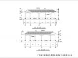 贵港民政局生活小区框架结构休息长廊建筑方案图图片1