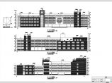 某地4层混凝土框架结构教学楼建筑施工图纸图片1