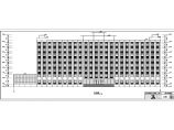 某中学行政办公楼框架结构结构施工图纸(含建筑设计)图片1