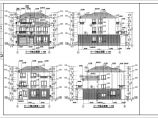 高级砖混结构独栋别墅建筑、结构及水电全套施工图图片1