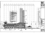 某地高层框架结构五星级酒店建筑设计施工图纸图片1