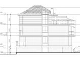 某地3层砌体结构双拼别墅建筑设计图图片1