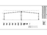 60米跨度门式刚架粮库结构设计施工图图片1