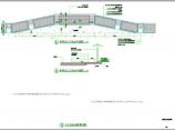 港湾式公交站台CAD平面图设计图纸图片1