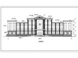 多层罗马风格行政办公楼建筑施工图图片1