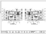 广州三层框架结构欧式别墅建筑设计施工图图片1