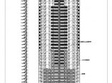 上海三十四层大厦建筑设计施工图纸图片1