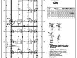 某地区单层矩形柱框架结构地下车库结构施工图（共6张）图片1