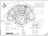 圆形休闲广场电气照明方案设计cad图纸图片1