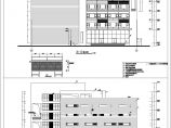 某物流中心多层框架结构仓库建筑设计施工图图片1