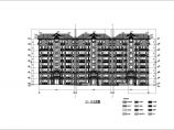 【重庆】八层板式框架结构住宅楼建筑施工图纸图片1