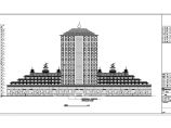 贵州二十一层框架结构酒店建筑设计方案图图片1