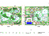 某公园老年活动区总体规划设计图纸图片1