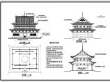某地区某古寺庙修复建筑设计施工图纸图片1