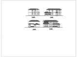 某地区双层独栋别墅建筑设计施工图纸图片1