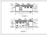 大理白族某两层砖混结构住宅楼建筑设计方案图图片1