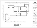 某地3室2厅130㎡家庭装修设计施工图纸图片1