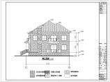 某地两层框架结构别墅建筑设计方案图纸图片1