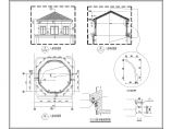 钢结构欧式建筑外墙、外立GRC柱与石膏线装饰条施工图图片1