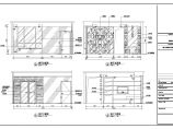 【深圳】现代简约三居室样板房E户型设计装修图（含水电图）图片1