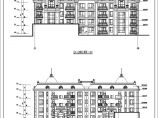 大连4层混凝土框架结构住宅楼建筑施工图纸图片1