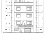 某地四层框架结构小别墅建筑方案设计图图片1