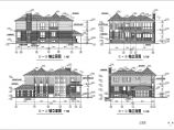 某2层混凝土框架结构别墅建筑施工图图片1