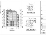 某地5层框架结构别墅住宅楼建筑设计施工图图片1