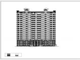 绝对详细的17层简欧风格住宅楼建筑施工图图片1