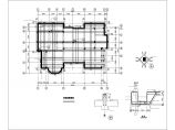 某市高档三层框架结构别墅建筑结构设计图纸图片1