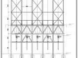 某地区料仓工程轻钢结构设计施工图纸图片1